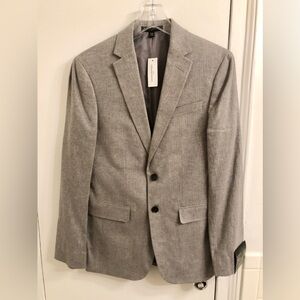 New Banana Republic Men’s Slim Fit Linen Blend Blazer 36R 36 Regular Suit Jacket